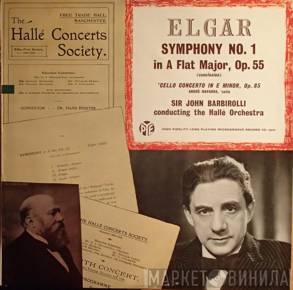 Sir Edward Elgar, Sir John Barbirolli, Hallé Orchestra, André Navarra - Elgar: Symphony No. 1 In A Flat Major, Op. 85 (conclusion) 'Cello Concerto In E Minor, Op. 85