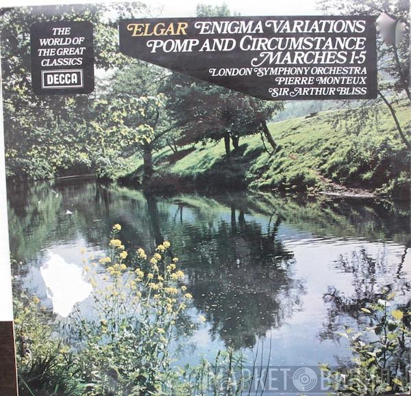 Sir Edward Elgar, The London Symphony Orchestra, Pierre Monteux, Arthur Bliss - Enigma Variations - Pomp And Circumstance Marches 1-5