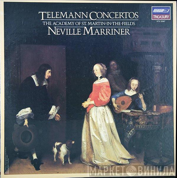 • Sir Neville Marriner  The Academy Of St. Martin-in-the-Fields  - Telemann Concertos