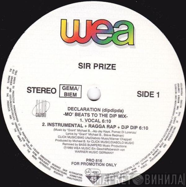 Sir Prize - Declaration (Dipdipda) - Mo' Beats To The Dip Mix