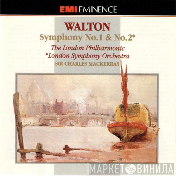 Sir William Walton, The London Philharmonic Orchestra, The London Symphony Orchestra, Sir Charles Mackerras - Symphony No.1 & No.2