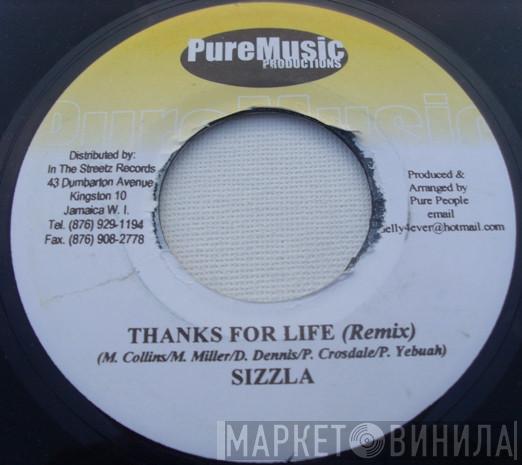 Sizzla, Kananga  - Thanks For Life (Remix) / Herbalist