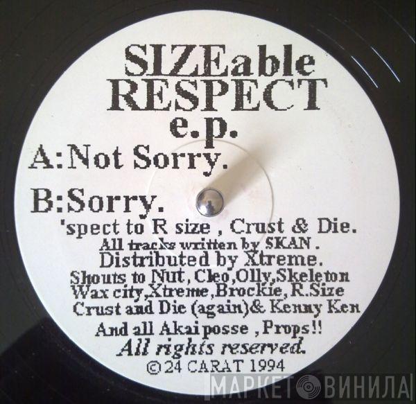 Skan - SIZEable Respect E.P.
