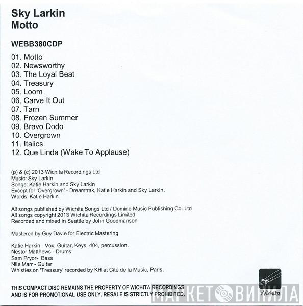 Sky Larkin - Motto