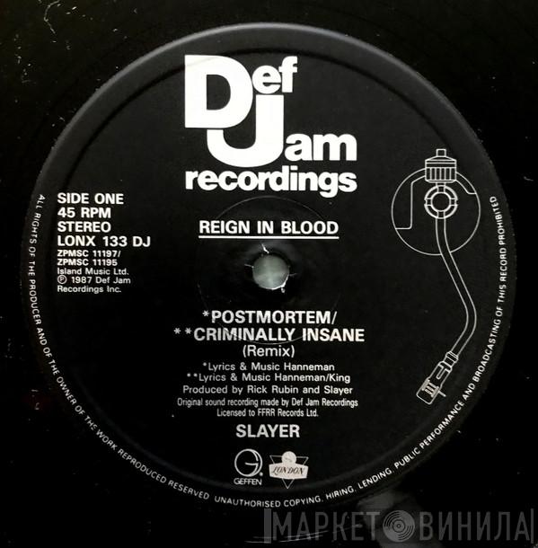  Slayer  - Criminally Insane (Remix)