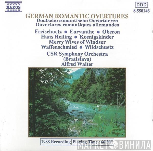 , Slovak Radio Symphony Orchestra  Alfred Walter  - German Romantic Overtures