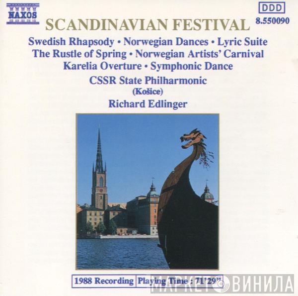 Slovak State Philharmonic Orchestra, Košice, Richard Edlinger - Scandinavian Festival