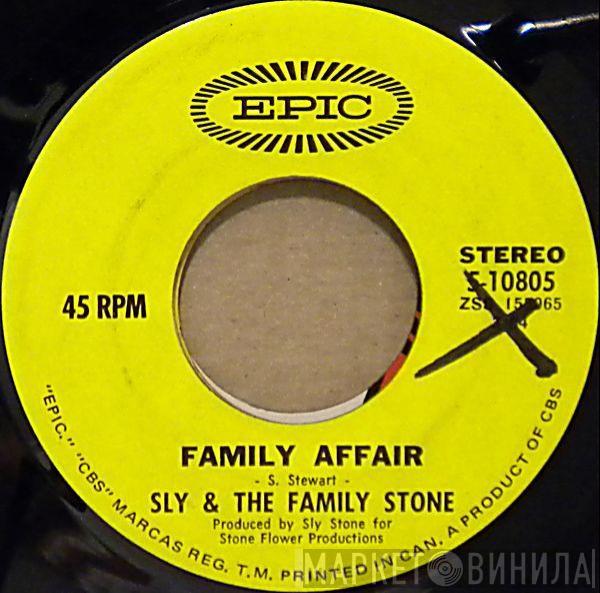  Sly & The Family Stone  - Family Affair / Luv N' Haight