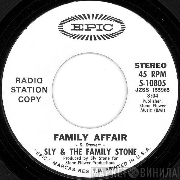  Sly & The Family Stone  - Family Affair / Luv N' Haight
