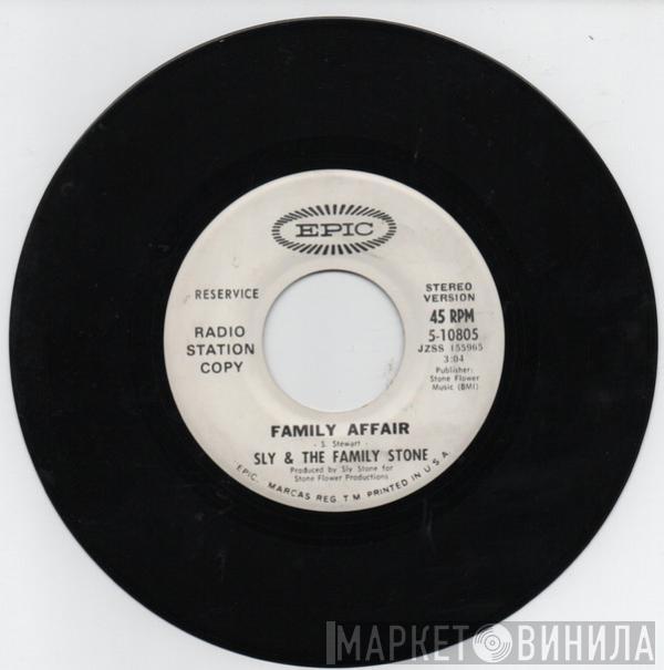  Sly & The Family Stone  - Family Affair / Luv N' Haight