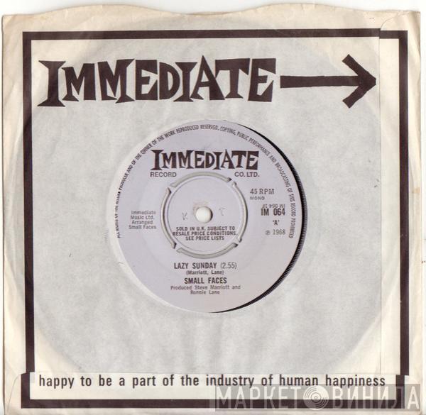 Small Faces  - Lazy Sunday/Rollin' Over (Part II Of Happiness Stan)