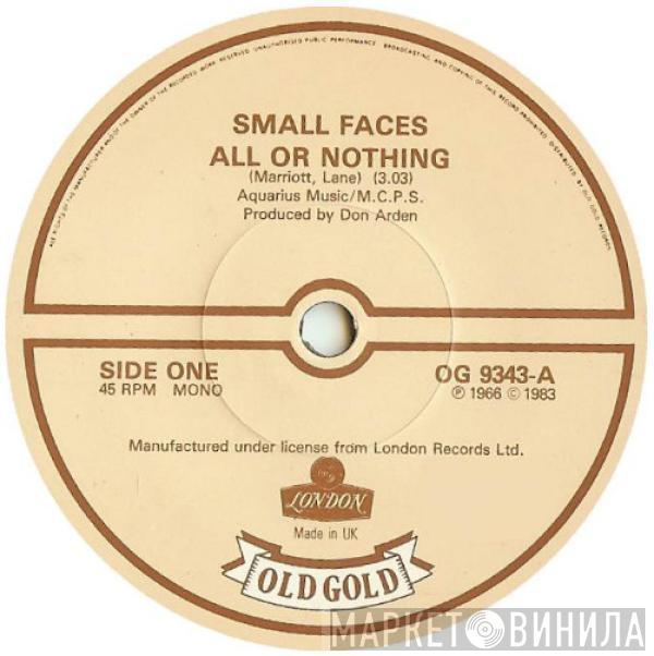 Small Faces - All Or Nothing / My Mind's Eye