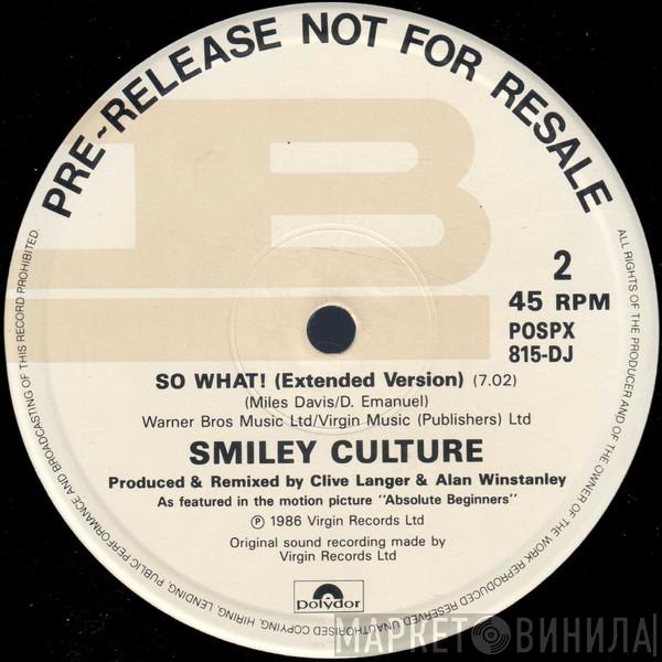 Smiley Culture - Schooltime Chronicle