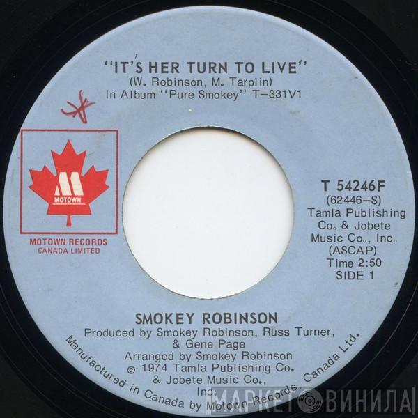  Smokey Robinson  - It's Her Turn To Live