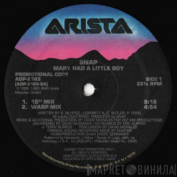  Snap!  - Mary Had A Little Boy