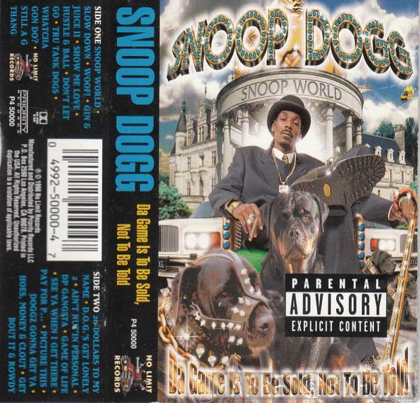  Snoop Dogg  - Da Game Is To Be Sold, Not To Be Told