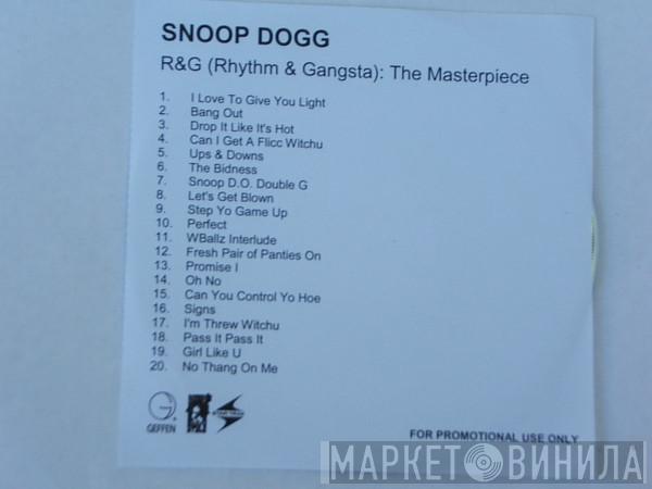  Snoop Dogg  - R & G (Rhythm & Gangsta): The Masterpiece