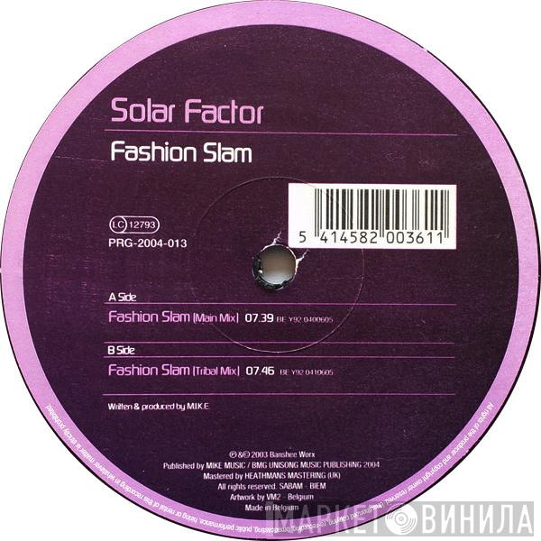  Solar Factor  - Fashion Slam