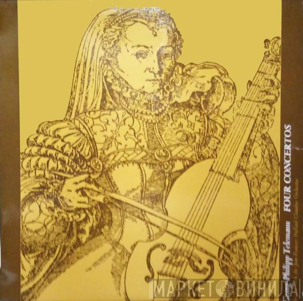 , Soloists From Georg Philipp Telemann  Orchestre De Chambre Jean-François Paillard  - Four Concertos