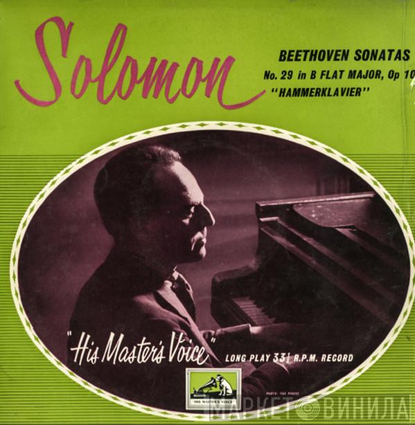 Solomon  - Beethoven Sonatas - No. 29 In B Flat Major, Op 106 (Hammerklavier)