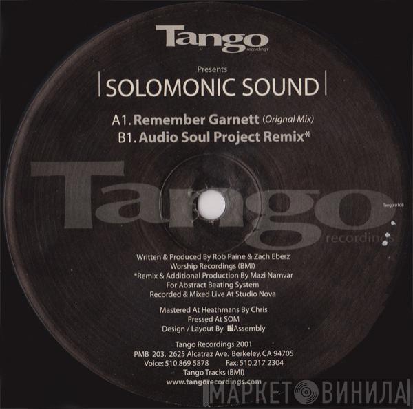  Solomonic Sound  - Remember Garnett