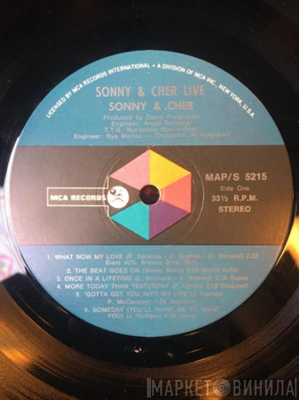  Sonny & Cher  - Sonny & Cher Live