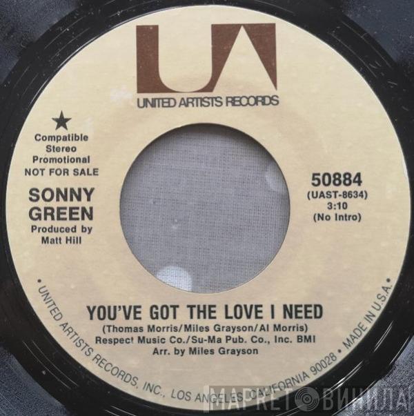 Sonny Green - Lock It Up And Don't Lose It / You've Got The Love I Need