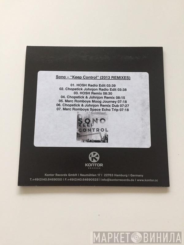  Sono  - Keep Control (2013 Remixes)