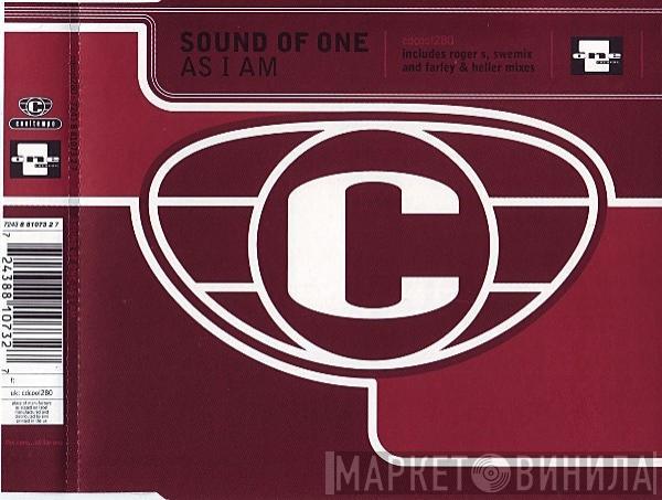 Sound Of One - As I Am