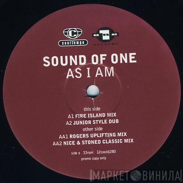  Sound Of One  - As I Am