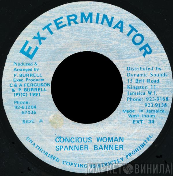 Spanner Banner - Concious Woman
