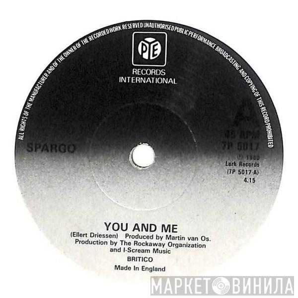  Spargo  - You And Me / Worry