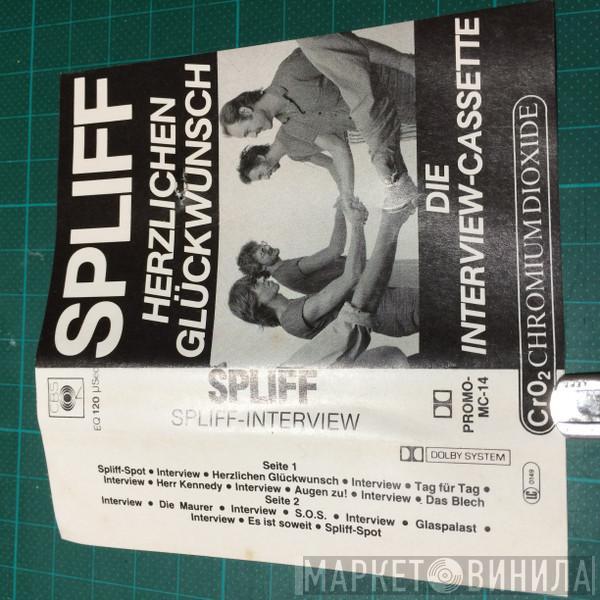  Spliff  - Herzlichen Glückwunsch - Die Interview-Cassette