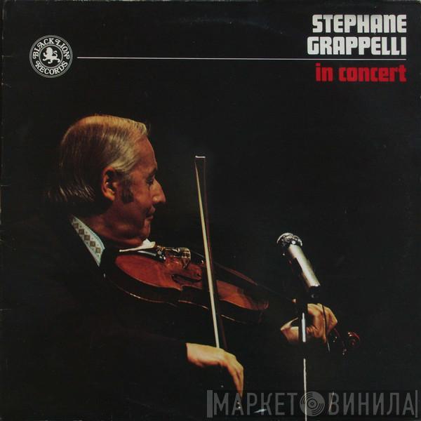  Stéphane Grappelli  - In Concert
