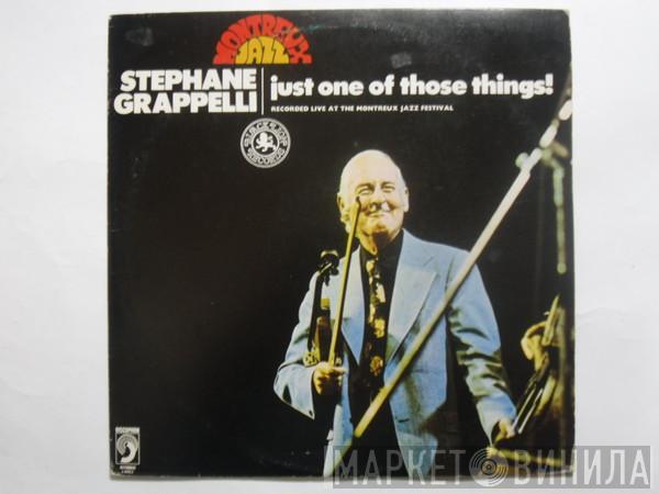  Stéphane Grappelli  - Just One Of Those Things!