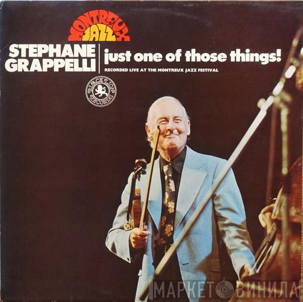  Stéphane Grappelli  - Just One Of Those Things!