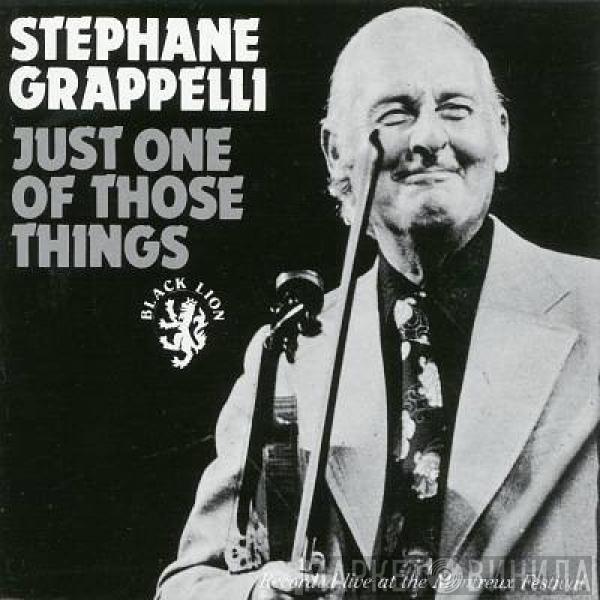  Stéphane Grappelli  - Just One Of Those Things