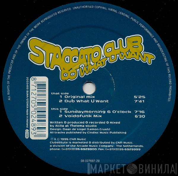 Staccato Club - Do What You Want
