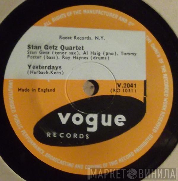  Stan Getz Quartet  - Yesterdays / Sweetie Pie