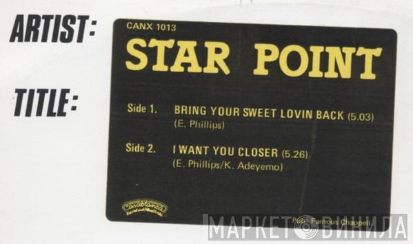Starpoint - Bring Your Sweet Lovin' Back