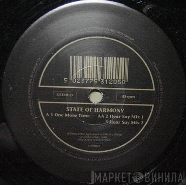  State Of Harmony  - One More Time / Hear Say