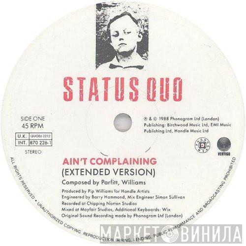  Status Quo  - Ain't Complaining