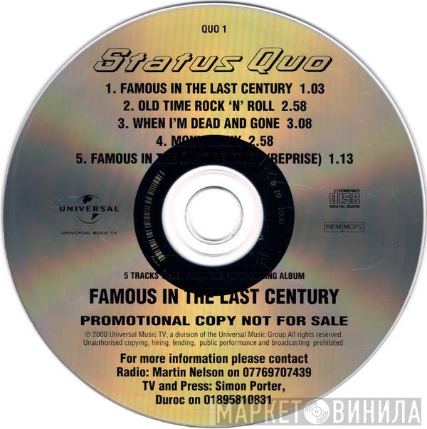  Status Quo  - Famous In The Last Century