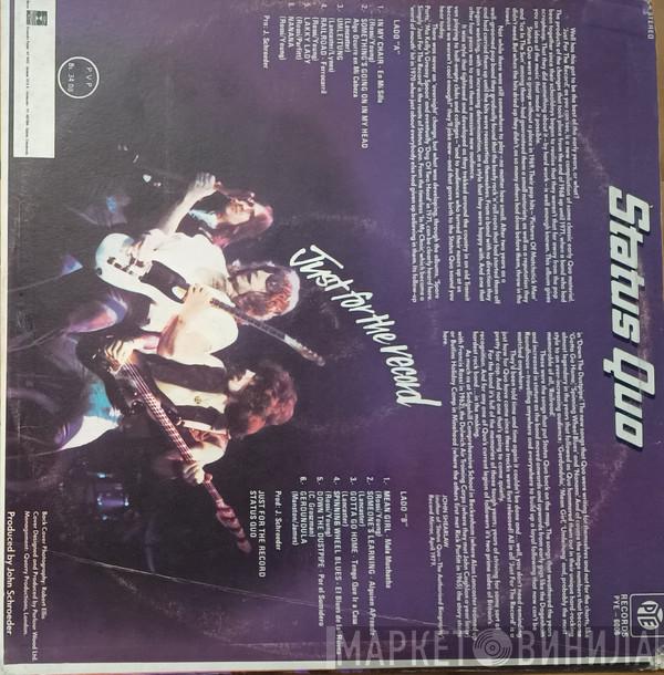  Status Quo  - Just For The Record