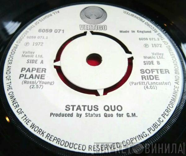  Status Quo  - Paper Plane