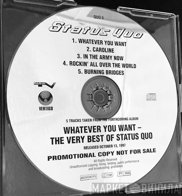Status Quo - Whatever You Want (The Very Best Of Status Quo)