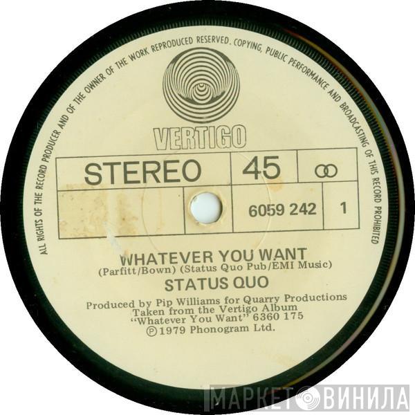  Status Quo  - Whatever You Want