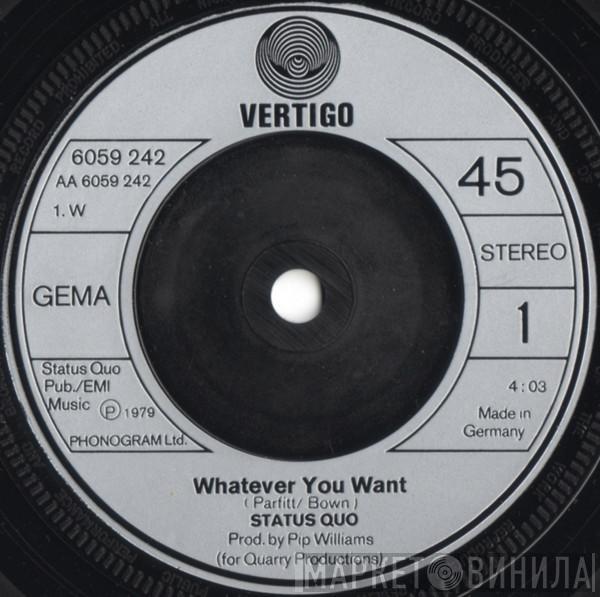 Status Quo - Whatever You Want