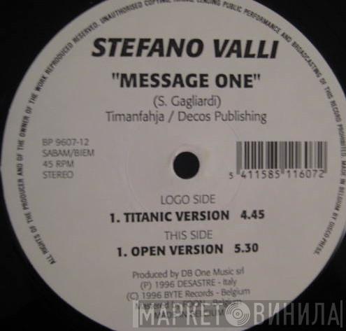 Stefano Valli - Message One