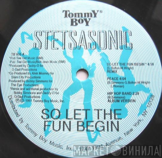  Stetsasonic  - So Let The Fun Begin / Hip Hop Band